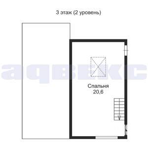 Таунхаус 91м&sup2;, 3-этажный, на длительный срок, 