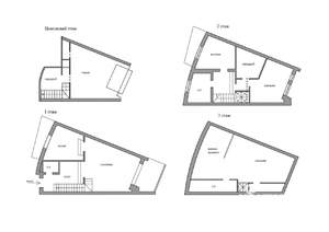 Таунхаус 220м², 3-этажный, на длительный срок, 