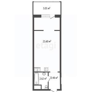 Таунхаус 240м², 3-этажный, на длительный срок, 