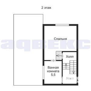 Таунхаус 91м&sup2;, 3-этажный, на длительный срок, 