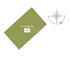 Дом 90м&sup2;, 2-этажный, на длительный срок, 