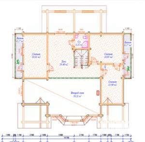 Коттедж 350м², 2-этажный, на длительный срок, 