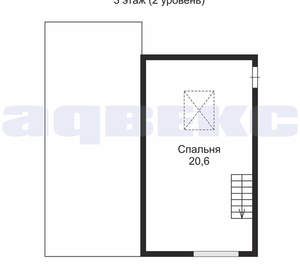 Дом 91м&sup2;, 3-этажный, на длительный срок, 
