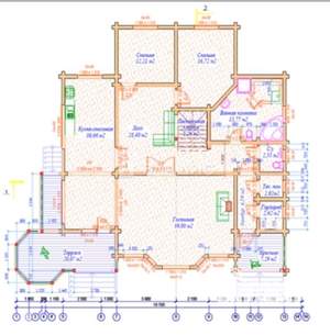 Дом 350м², 2-этажный, на длительный срок, 