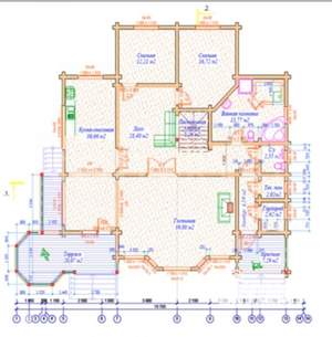 Дом 333м², 2-этажный, на длительный срок, 