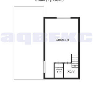 Дом 91м&sup2;, 3-этажный, на длительный срок, 