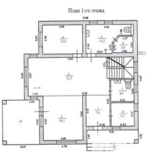 Дом 307м², 3-этажный, на длительный срок, 