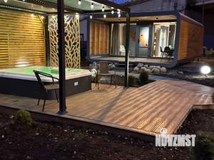 Дом 25м&sup2;, 1-этажный, посуточно, 