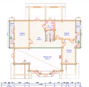 Коттедж 350м², 2-этажный, на длительный срок, 