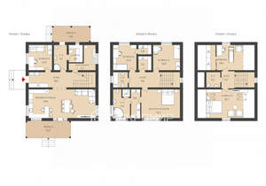 Дом 270м², 3-этажный, участок 11 сот.  