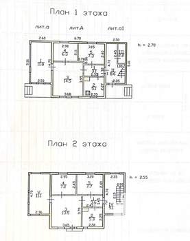 Дом 74м², 2-этажный, участок 11 сот.  