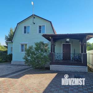 Дом 123м², 2-этажный, участок 10 сот.  