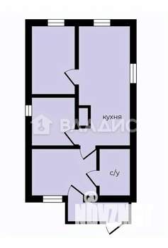 Дом 73м², 2-этажный, участок 5 сот.  