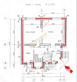 Дом 272м², 2-этажный, участок 25 сот.  