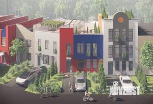 Таунхаус 202м², 3-этажный, участок 2 сот.  