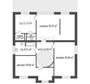 Дом 251м², 2-этажный, участок 15 сот.  