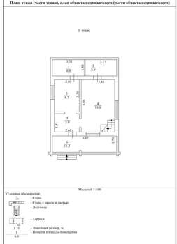 Дом 100м², 2-этажный, участок 6 сот.  