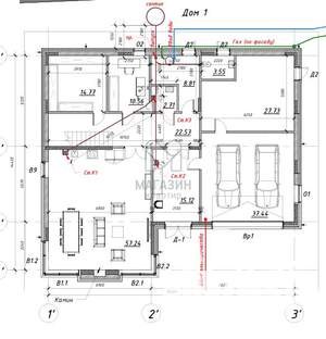 Дом 428м², 2-этажный, участок 7 сот.  