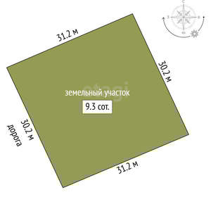 Дом 189м², 2-этажный, участок 9 сот.  