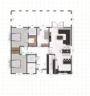 Дом 153м², 1-этажный, участок 8 сот.  