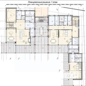 Коттедж 1320м², 3-этажный, участок 28 сот.  