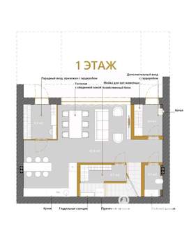 Таунхаус 169м², 2-этажный, участок 2 сот.  