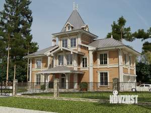 Коттедж 503м&sup2;, 2-этажный, участок 25 сот.  