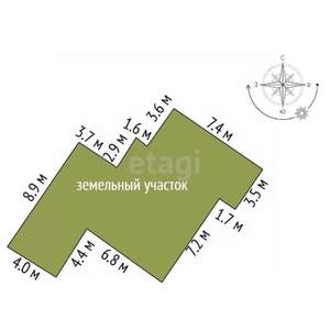 Дом 138м², 2-этажный, участок 14 сот.  