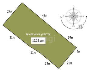 Дом 122м&sup2;, 2-этажный, участок 17 сот.  