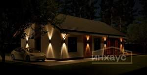 Дом 107м², 1-этажный, участок 6 сот.  