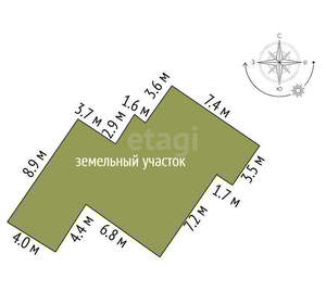 Дом 138м², 2-этажный, участок 14 сот.  
