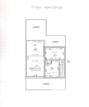 Дом 216м², 2-этажный, участок 3 сот.  