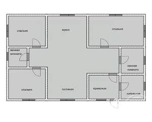 Дом 122м², 2-этажный, участок 7 сот.  