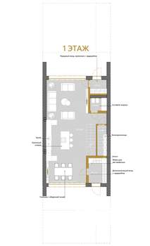 Дом 272м², 3-этажный, участок 2 сот.  