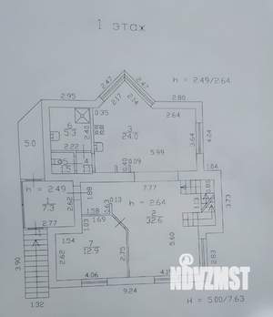 Коттедж 200м², 3-этажный, участок 9 сот.  