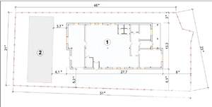 Дом 289м², 1-этажный, участок 1145 сот.  