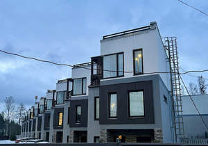 Дом 179м&sup2;, 3-этажный, участок 2 сот.  