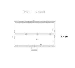 Коттедж 236м&sup2;, 1-этажный, участок 340 сот.  