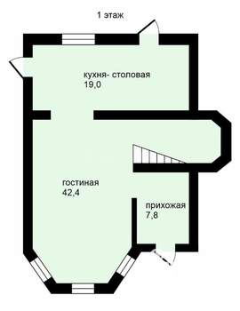 Дом 121м², 2-этажный, участок 16 сот.  