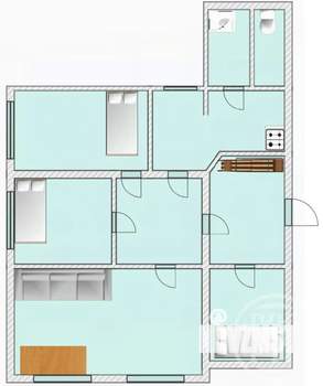 Дом 173м², 2-этажный, участок 11 сот.  