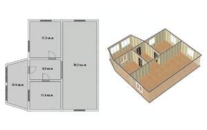 Дом 163м², 2-этажный, участок 14 сот.  