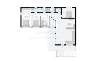 Дом 200м², 1-этажный, участок 8 сот.  