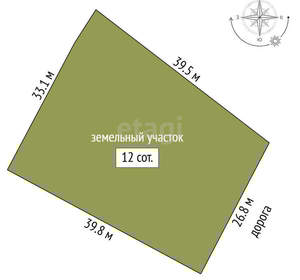 Дом 254м², 2-этажный, участок 12 сот.  