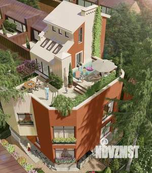 Таунхаус 151м², 3-этажный, участок 2 сот.  