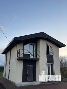 Коттедж 123м², 2-этажный, участок 6 сот.  