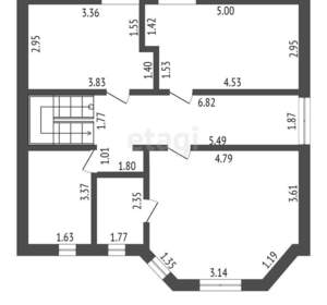 Дом 176м², 2-этажный, участок 12 сот.  