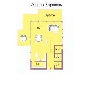 Дом 470м², 3-этажный, участок 9 сот.  