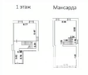 Таунхаус 153м², 2-этажный, участок 0 сот.  
