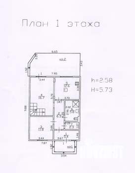 Коттедж 128м², 2-этажный, участок 4 сот.  