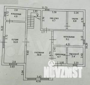 Дом 167м², 2-этажный, участок 12 сот.  